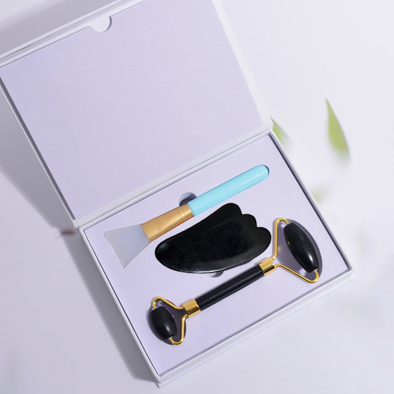 Jade Facial Massage Device - Natürliche Hautpflege & Anti-Aging